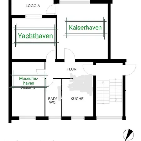 Ferienwohnung Breitschuhs Havenwelten Bremerhaven Exterior foto